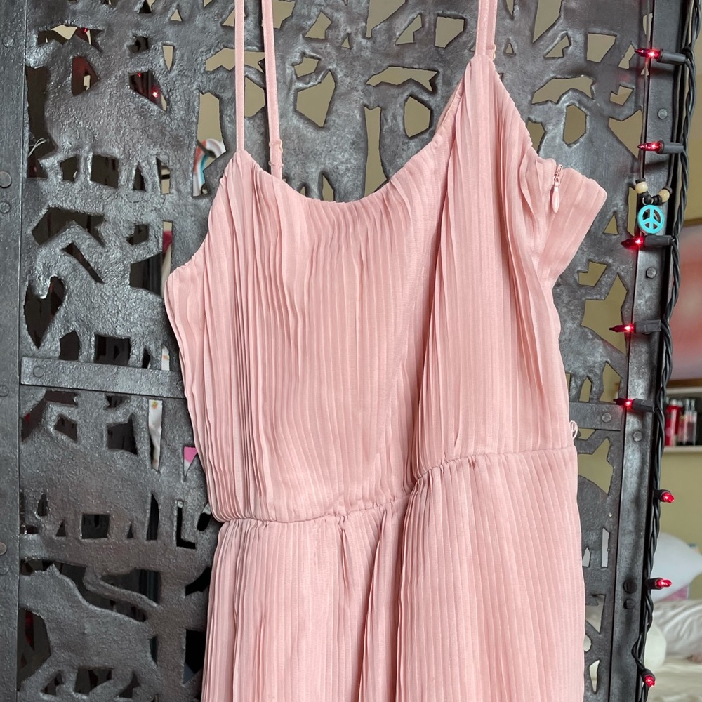 Almost Famous Blush Babydoll dress 🌸✨👗👱🏼‍♀️